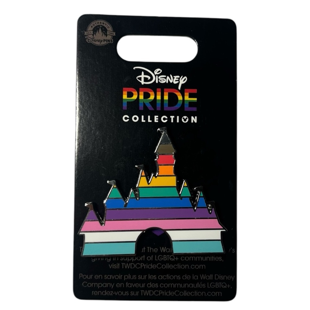 Disneyland Resort Castle Pride Collection Pin